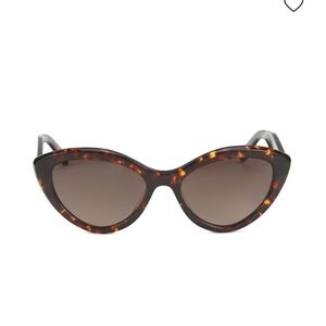 Kate Spade Juni Brown Tortoise Cat-Eye Sunglasses
